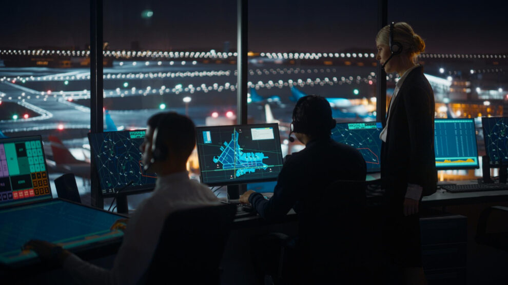 controle aerien de nuit
